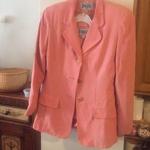 Vintage 90's "Banu Paris" Peach 3 pc Suit